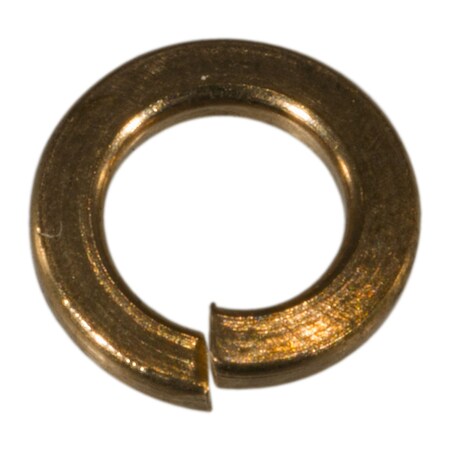Midwest Fastener Split Lock Washer, For Screw Size #6 Bronze, Bronze Finish, 50 PK 61922